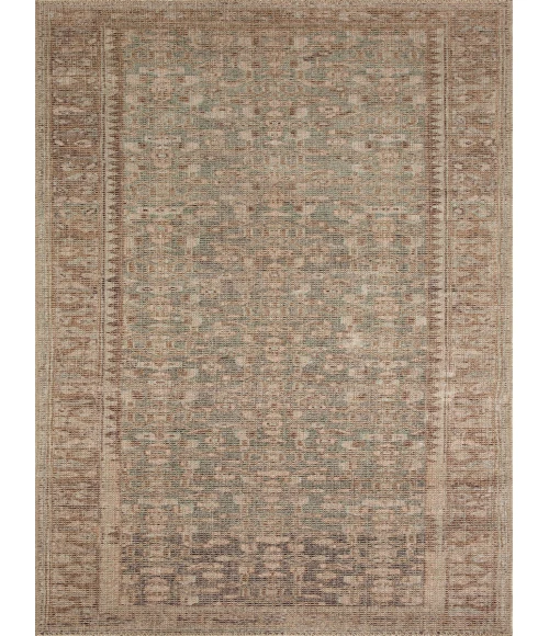 Angela Rose x Loloi Aubrey Sage / Bark AUB-04 5 ft. X 5 ft. Round Rug