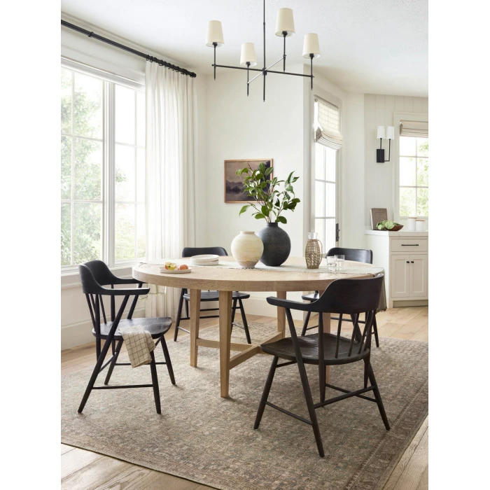 Angela Rose x Loloi Aubrey Sage / Bark AUB-04 18 in. X 18 in. Sample Rug