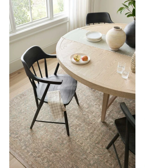 Angela Rose x Loloi Aubrey Sage / Bark AUB-04 5 ft. X 5 ft. Round Rug