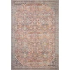 Loloi Adrian ADR-02 Rust / Denim Area Rug 8 ft. 6 in. X 11 ft. 6 in. Rectangle