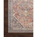 Loloi II Adrian ADR-02 Rust / Denim 3'-6" x 5'-6" Area Rug