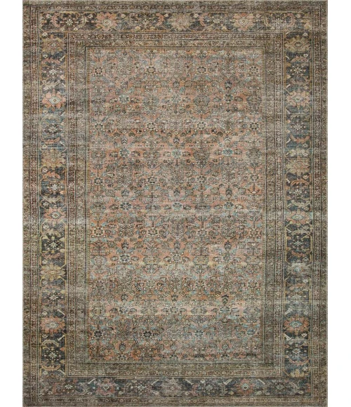 Loloi II Adrian ADR-03 Terracotta / Multi 2'-3" x 3'-9" Area Rug