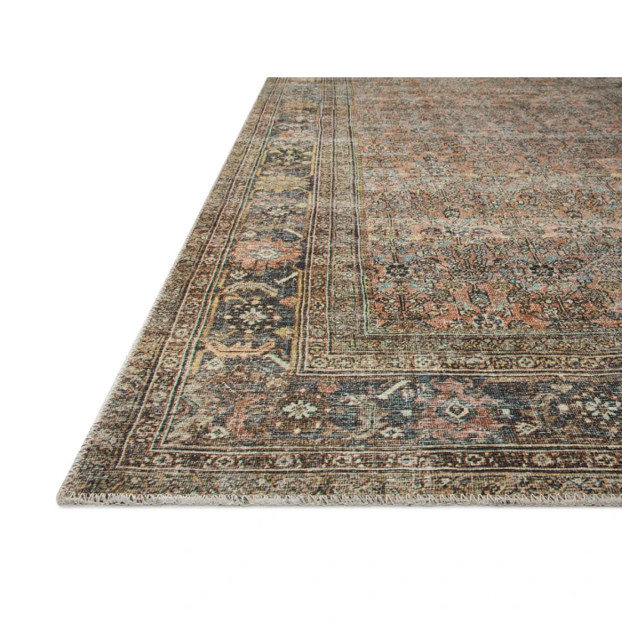Loloi II Adrian ADR-03 Terracotta / Multi 3'-6" x 5'-6" Area Rug