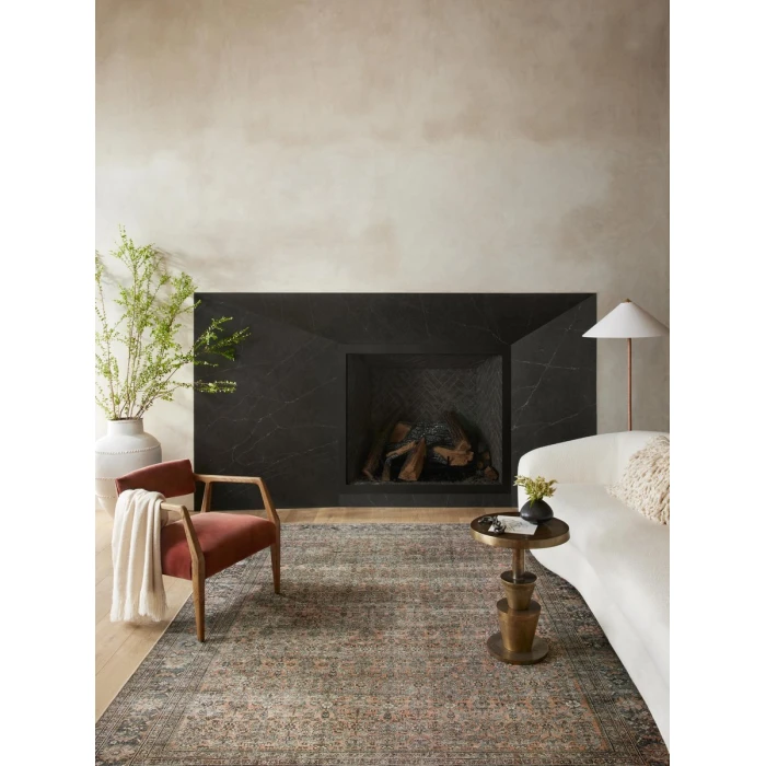 Loloi II Adrian ADR-03 Terracotta / Multi 3'-6" x 5'-6" Area Rug