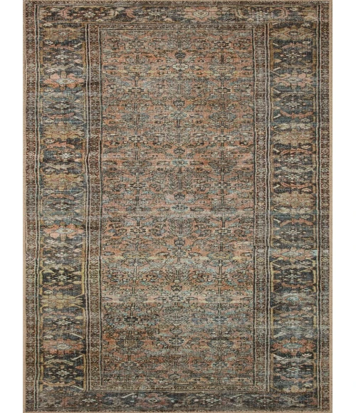 Loloi II Adrian ADR-03 Terracotta / Multi 2'-3" x 3'-9" Area Rug