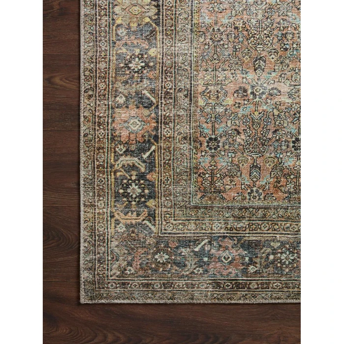 Loloi II Adrian ADR-03 Terracotta / Multi 3'-6" x 5'-6" Area Rug