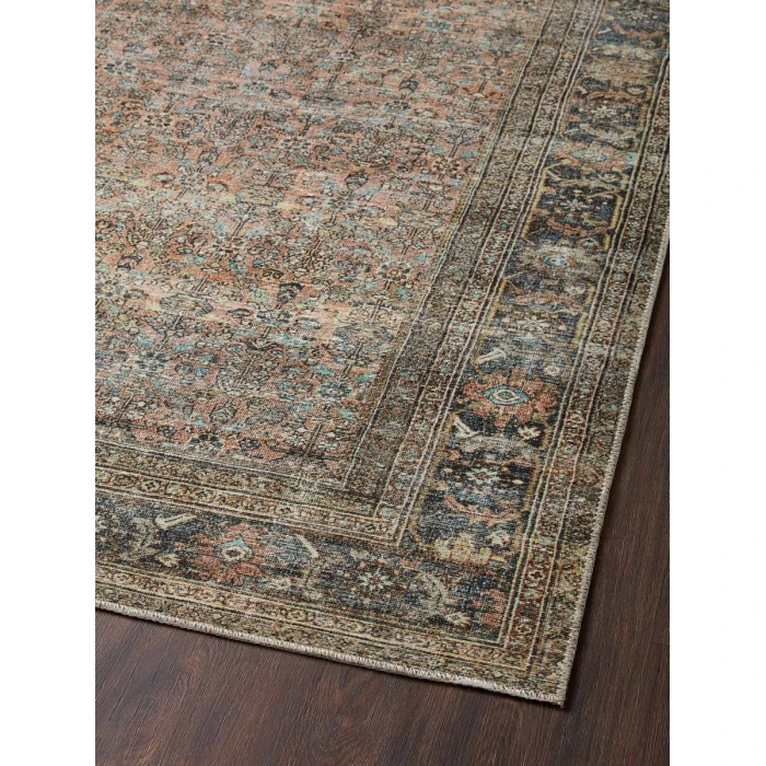Loloi II Adrian ADR-03 Terracotta / Multi 3'-6" x 5'-6" Area Rug