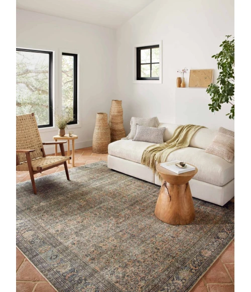 Loloi II Adrian ADR-03 Terracotta / Multi 2'-3" x 3'-9" Area Rug