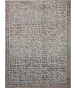 Loloi Adrian ADR-04 Denim / Multi Area Rug 2 ft. 6 in. X 12 ft. 0 in. Rectangle