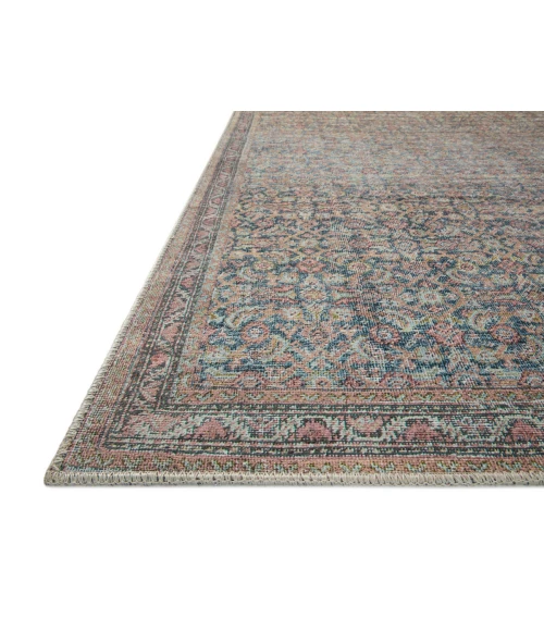 Loloi II Adrian ADR-04 Denim / Multi 2'-6" x 12'-0" Area Rug