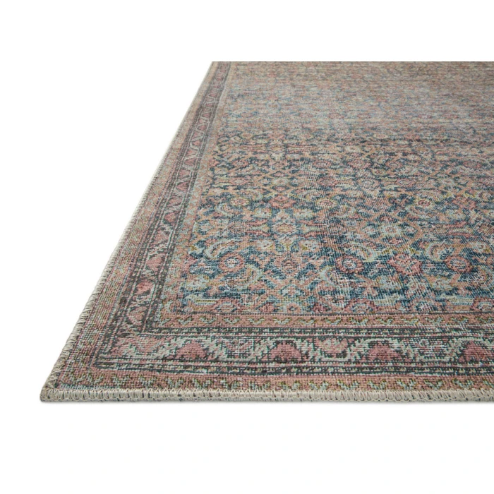 Loloi II Adrian ADR-04 Denim / Multi 2'-3" x 3'-9" Area Rug