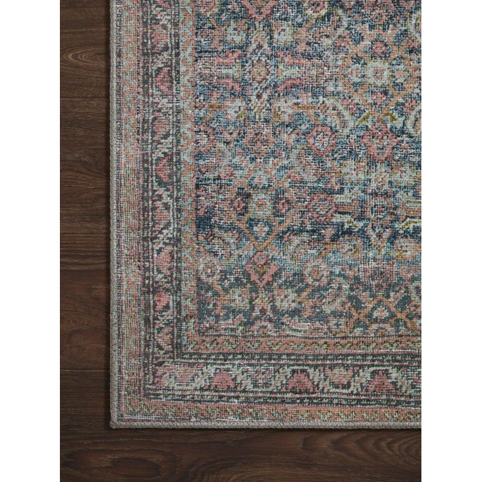 Loloi II Adrian ADR-04 Denim / Multi 2'-3" x 3'-9" Area Rug