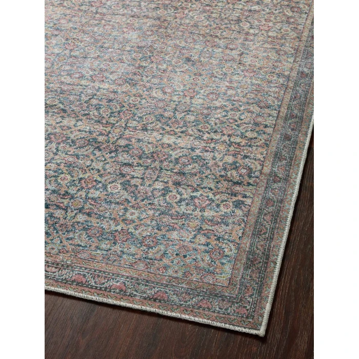 Loloi II Adrian ADR-04 Denim / Multi 2'-3" x 3'-9" Area Rug