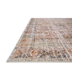 Loloi Adrian ADR-05 Sunset / Charcoal Area Rug 3 ft. 6 in. X 5 ft. 6 in. Rectangle