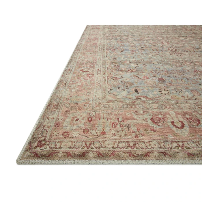 Loloi II Adrian ADR-06 Ocean / Clay 2'-3" x 3'-9" Area Rug