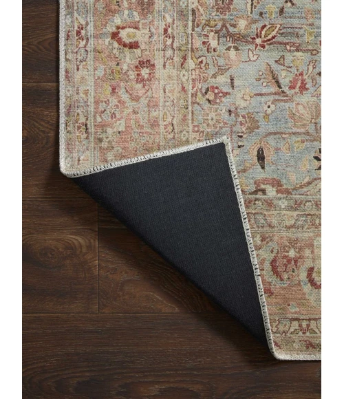 Loloi II Adrian ADR-06 Ocean / Clay 2'-6" x 12'-0" Area Rug