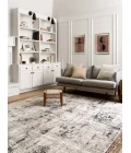 Loloi Alchemy Silver / Graphite ALC-04 18 in. X 18 in. Sample Rug