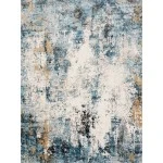 Loloi Alchemy ALC-05 DENIM / IVORY Area Rug 2 ft. 8 in. X 13 ft. Rectangle