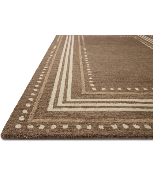 Chris Loves Julia x Loloi Alfie Bark / Natural ALF-02 2ft.-3in. X 3ft.-9in. Rect. Rug