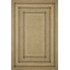 Chris Loves Julia x Loloi Alfie Green / Natural ALF-04 9ft.-3in. X 13ft. Rect. Rug