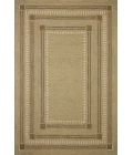 Chris Loves Julia x Loloi Alfie Green / Natural ALF-04 2ft.-3in. X 3ft.-9in. Rect. Rug