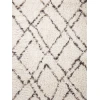 Angela Rose x Loloi Amira Ivory / Bark AMI-02 18 in. X 18 in. Sample Rug