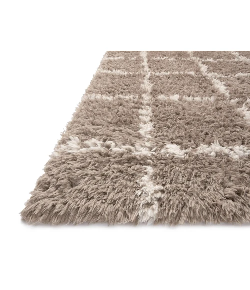 Angela Rose x Loloi Amira Khaki / Ivory AMI-04 11 ft. 6 in. X 15 ft. Rectangle Rug