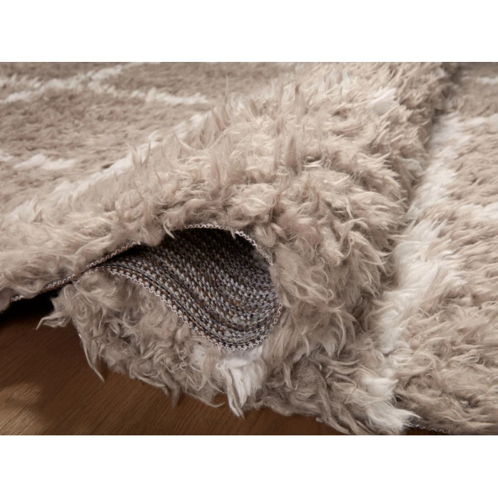 Angela Rose x Loloi Amira Khaki / Ivory AMI-04 2 ft. 7 in. X 10 ft. Rectangle Rug