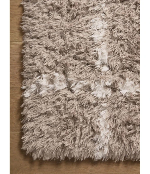 Angela Rose x Loloi Amira Khaki / Ivory AMI-04 11 ft. 6 in. X 15 ft. Rectangle Rug