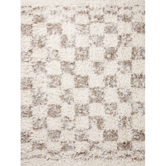 Angela Rose x Loloi Amira Ivory / Pebble AMI-05 2 ft. 7 in. X 10 ft. Rectangle Rug