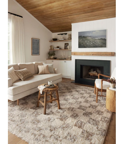 Angela Rose x Loloi Amira Ivory / Pebble AMI-05 7 ft. 10 in. X 10 ft. Rectangle Rug