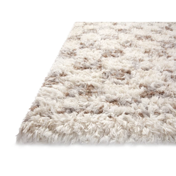Angela Rose x Loloi Amira Ivory / Pebble AMI-05 2 ft. 7 in. X 10 ft. Rectangle Rug