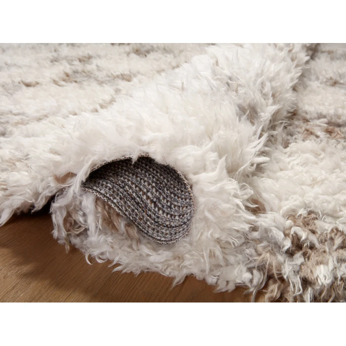 Angela Rose x Loloi Amira Ivory / Pebble AMI-05 2 ft. 7 in. X 10 ft. Rectangle Rug
