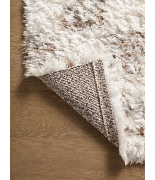 Angela Rose x Loloi Amira Ivory / Pebble AMI-05 7 ft. 10 in. X 10 ft. Rectangle Rug