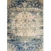 Loloi Anastasia AF-06 BLUE / IVORY Area Rug 5 ft. 3 in. X 5 ft. 3 in. Round