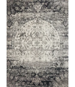 Loloi Anastasia AF-06 INK / IVORY Area Rug 18 in. X 18 in. Sample