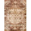Loloi Anastasia AF-06 RUST / IVORY Area Rug 5 ft. 3 in. X 5 ft. 3 in. Round