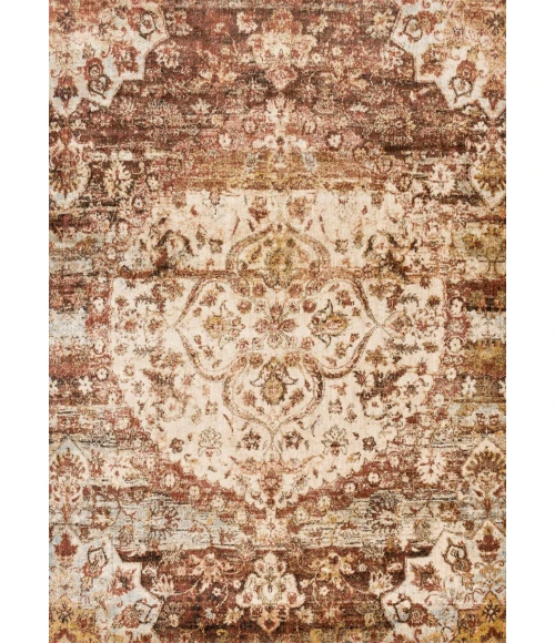 Loloi Anastasia Rust / Ivory AF-06 6ft.-7in. X 9ft.-2in. Rect. Rug
