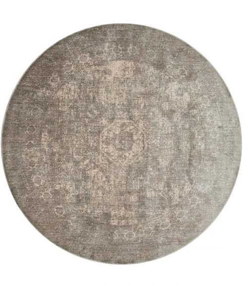 Loloi Anastasia Grey / Sage AF-14 18in. X 18in. Sample Rect. Rug
