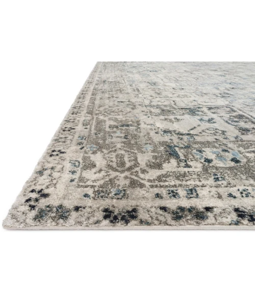 Loloi Anastasia Blue / Slate AF-20 18 in. X 18 in. Sample Rug