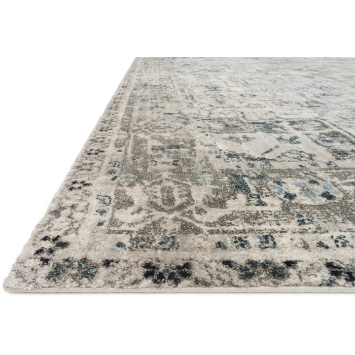 Loloi Anastasia Blue / Slate AF-20 18 in. X 18 in. Sample Rug