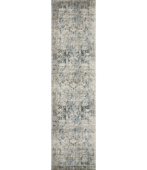 Loloi Anastasia Blue / Slate AF-20 18 in. X 18 in. Sample Rug