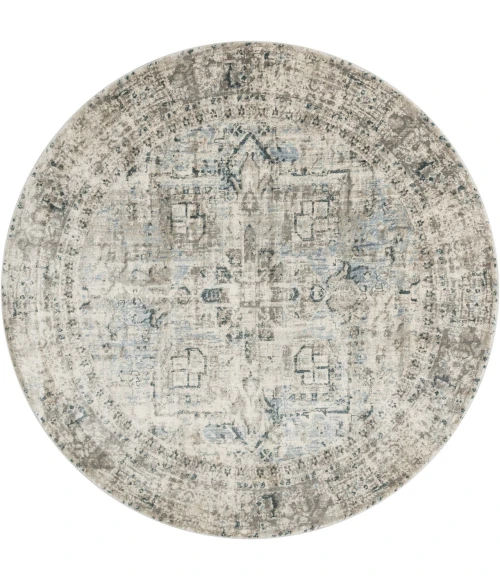 Loloi Anastasia Blue / Slate AF-20 18 in. X 18 in. Sample Rug