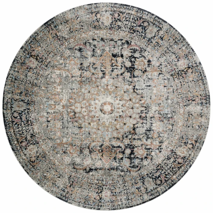 Loloi Anastasia Charcoal / Sunset AF-24 2ft.-7in. X 10ft. Rect. Rug