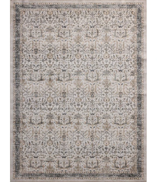 Loloi Anniston Ivory / Stone ANS-01 3 ft. 6 in. X 5 ft. 6 in. Rectangle Rug