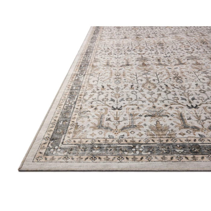 Loloi Anniston Ivory / Stone ANS-01 7 ft. 6 in. X 9 ft. 6 in. Rectangle Rug