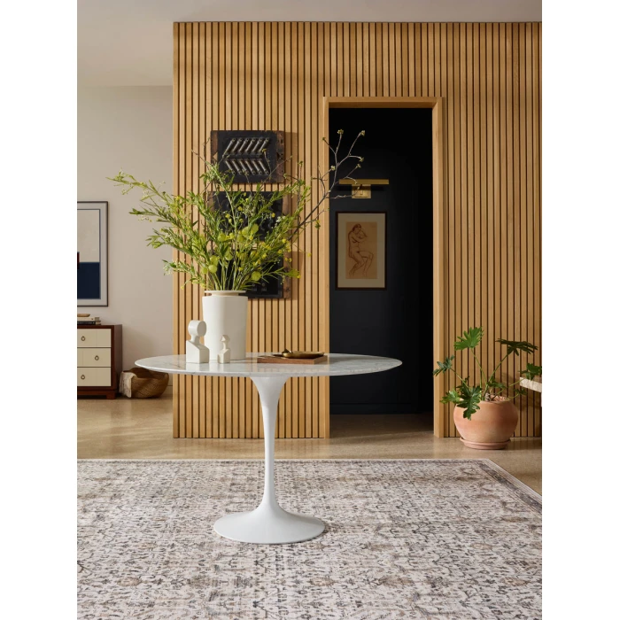 Loloi Anniston Ivory / Stone ANS-01 7 ft. 6 in. X 9 ft. 6 in. Rectangle Rug