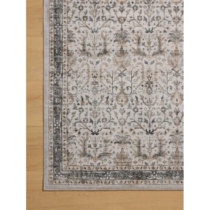 Loloi Anniston Ivory / Stone ANS-01 7 ft. 6 in. X 9 ft. 6 in. Rectangle Rug