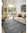 Loloi Anniston Lagoon / Natural ANS-02 2 ft. 6 in. X 7 ft. 6 in. Rectangle Rug