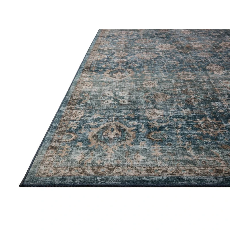 Loloi Anniston Lagoon / Natural ANS-02 2 ft. 6 in. X 10 ft. Rectangle Rug